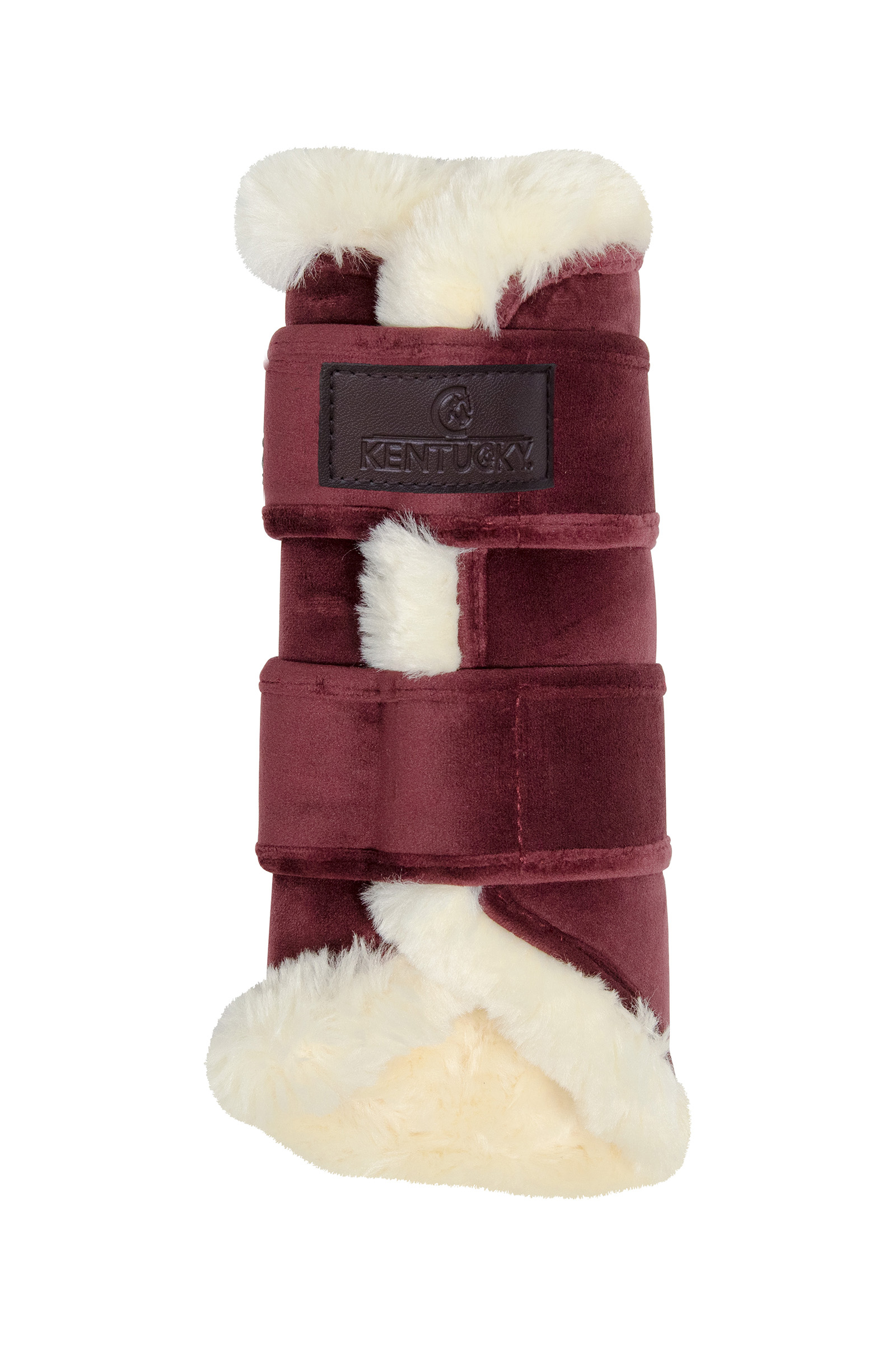 Horse boots, Tendon Jumping boots - hind Full / Horse (W) bordeaux