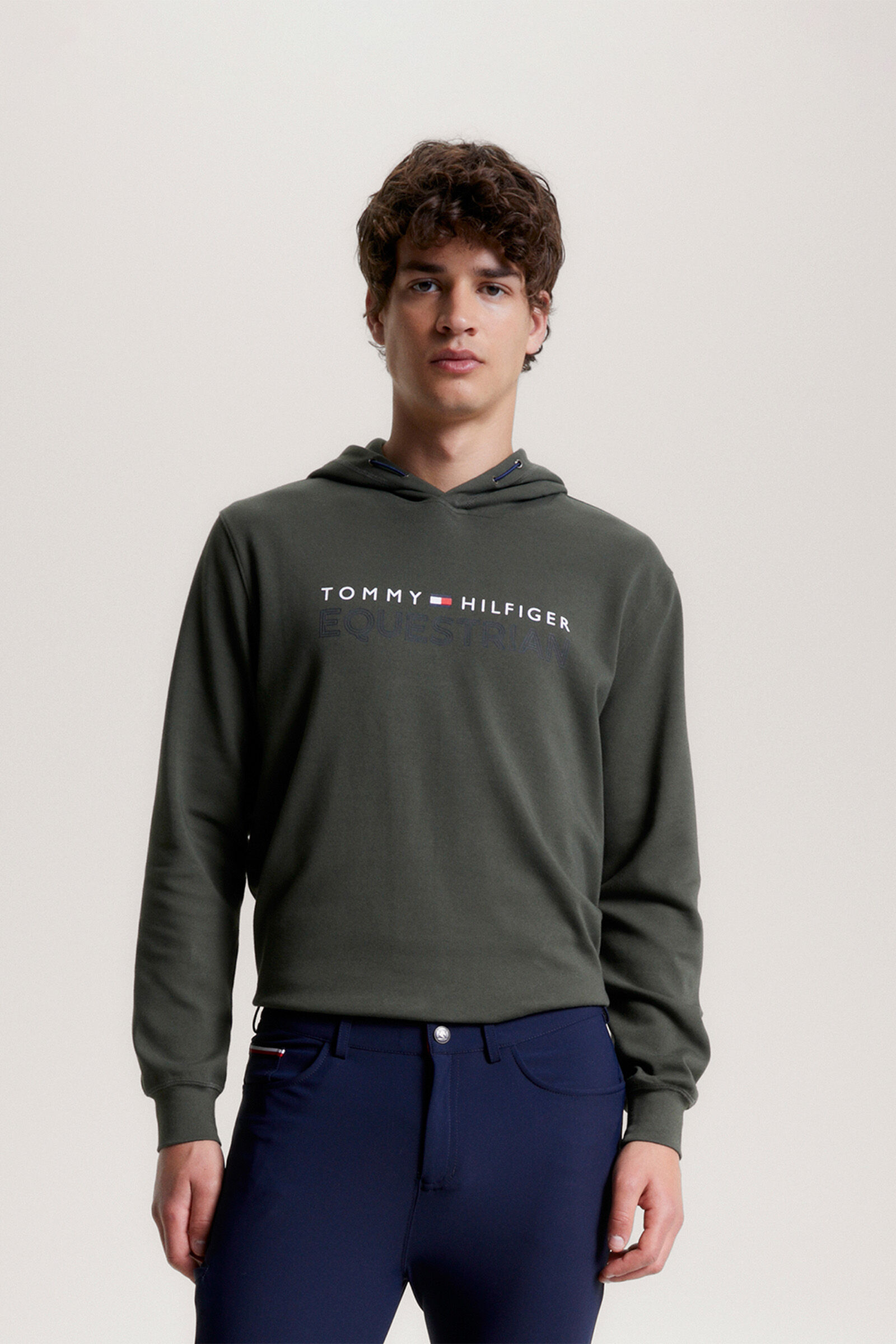 Tommy fleece sales hoodie