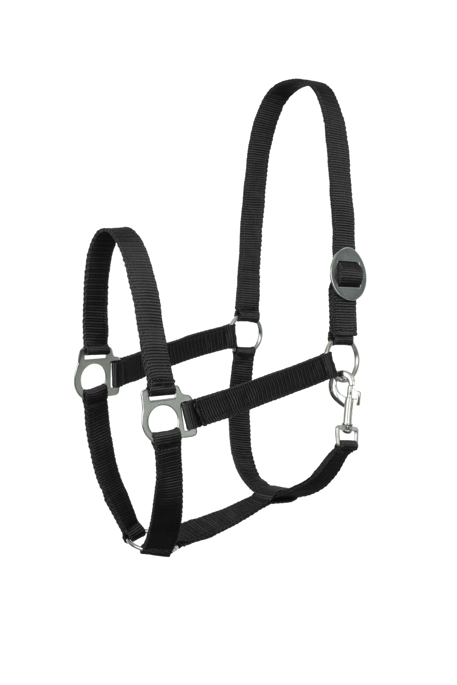 FinnTack American Quality Leather Halter with Adjustable Chin