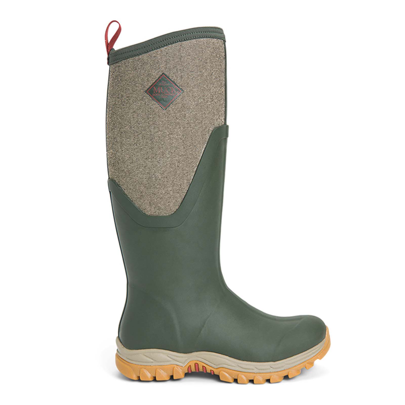 Green sale muck boots