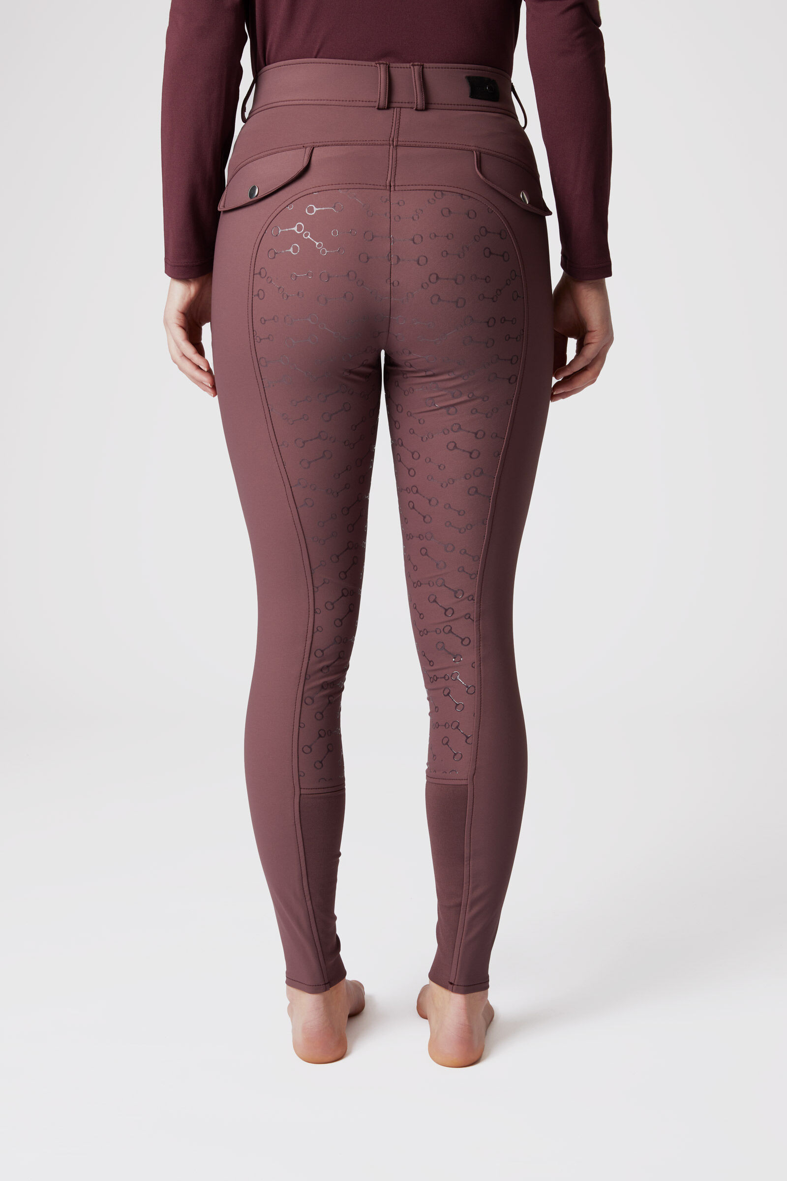 Horze Andrea High Waist Silicone Full Seat Breeches
